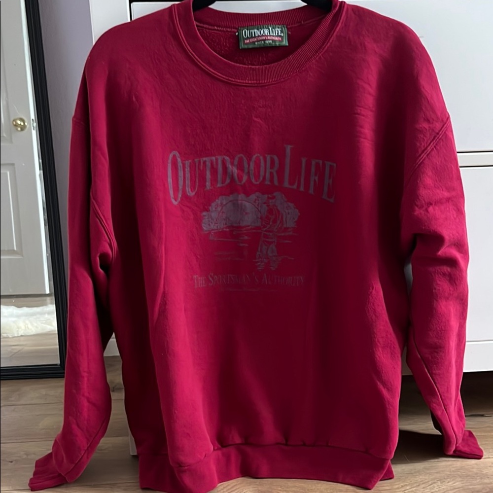 Outdoor Life Vintage Style Sweatshirt